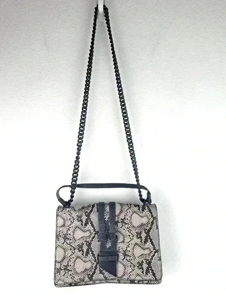 Foley + Corinna Faux Snakeskin Purse EUC - Picture 1 of 9